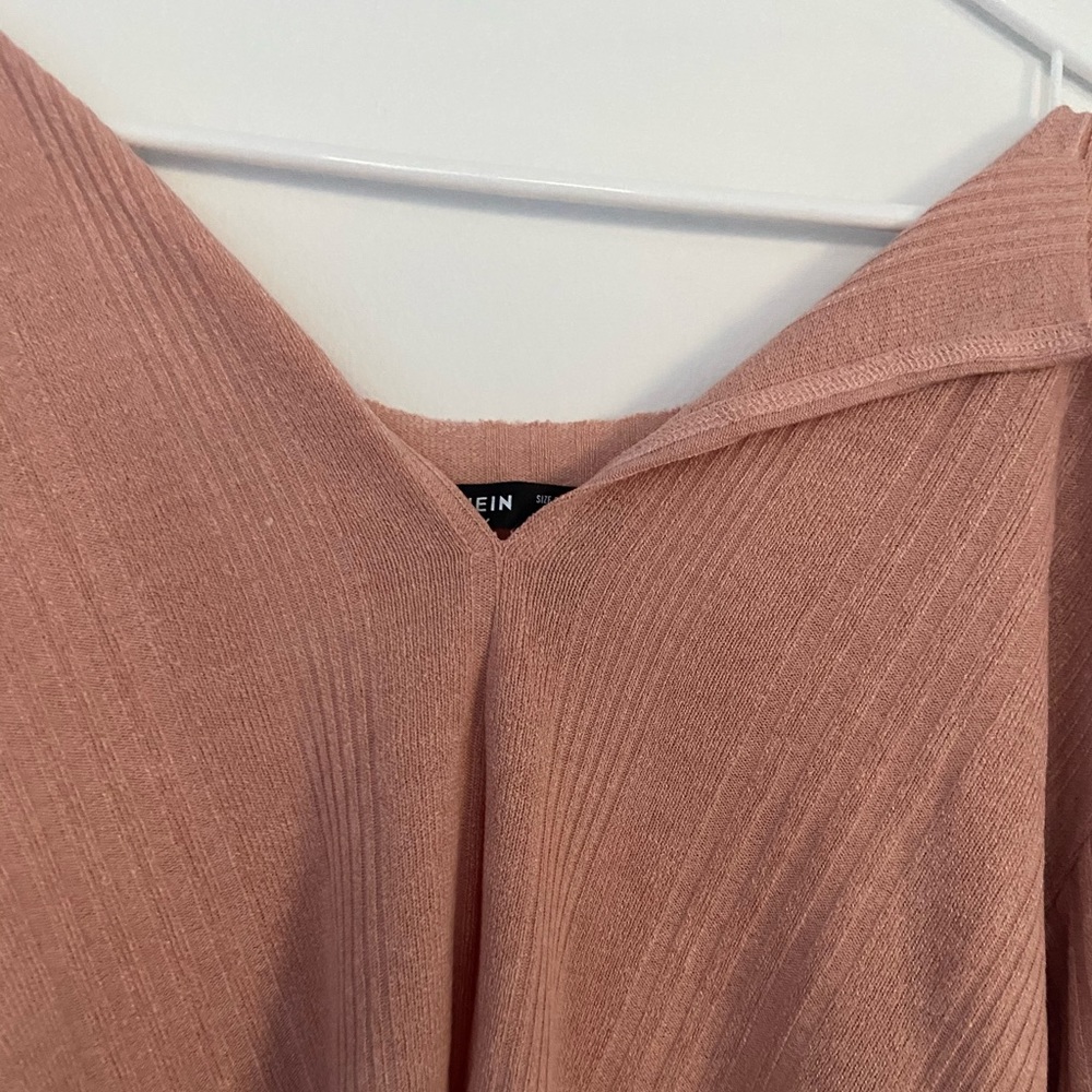 Drop-Shoulder Rib Knit Top - Picture 4 of 6